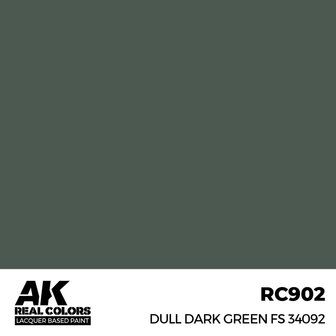 RC902 - Dull Dark Green FS 34092 17ml - [AK Interactive]