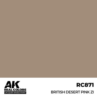 RC871 - British Desert Pink ZI 17ml - [AK Interactive]