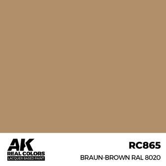 RC865 - Braun-Brown RAL 8020 17ml - [AK Interactive]