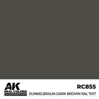 RC855 - Dunkelbraun-Dark Brown RAL 7017 17ml - [AK Interactive]