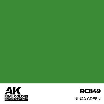 RC849 - Ninja Green 17ml - [AK Interactive]