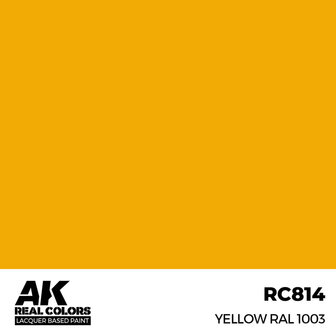 RC814 - Yellow RAL 1003 17ml - [AK Interactive]