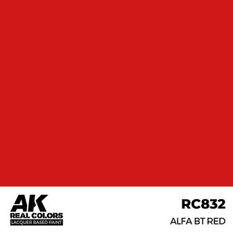 RC832 - Alfa BT Red 17ml - [AK Interactive]