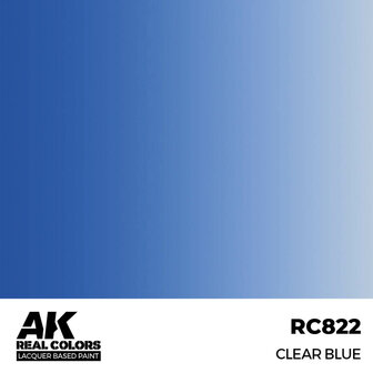 RC822 - Clear Blue 17ml - [AK Interactive]