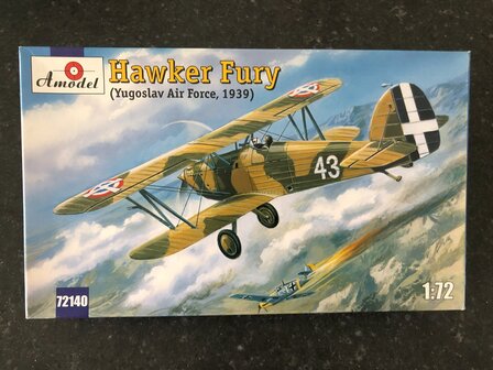 Amodel 72140 - Hawker Fury (Yugoslav Air Force, 1939) - 1:72