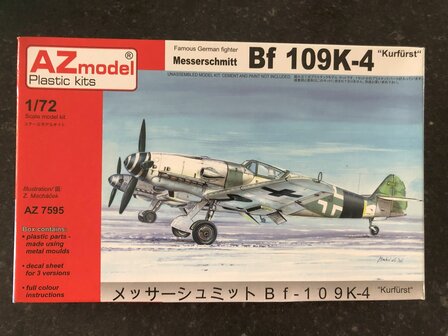 AZ Model AZ7595 - Messerschmitt Bf 109K-4 &quot;Kurf&uuml;rst&quot; - 1:72