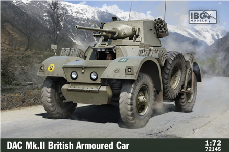 IBG Models 72145 - DAC Mk.II British Armoured Car - 1:72