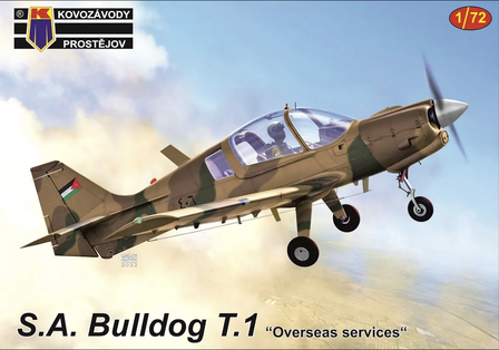 KPM0301 - S.A. Bulldog T.1 &quot;Overseas services&quot; - 1:72