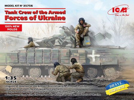 ICM 35756 - Tank Crew of the Armed Forces of Ukraine&quot; - 1:35