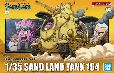 Bandai 66272 - Sand Land Tank 104 - 1:35