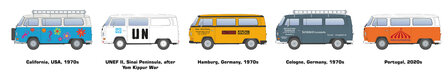 AK35022 - T2 Model 1967 Bus - 1:35 