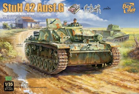 Border Model BT-045 - StuH 42 Ausf. G early production w/full interior - 1:35