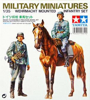 Tamiya 35053 - Wehrmacht Mounted Infantry Set - 1:35