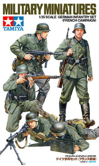 Tamiya 35293 - German Infantry Set (French Campaign) - 1:35