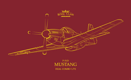 Eduard R0021 - P-51D Mustang Dual Combo Royal Class - 1:72