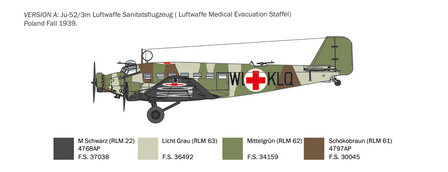 Italeri 102 - Junker Ju-52/3m - 1:72