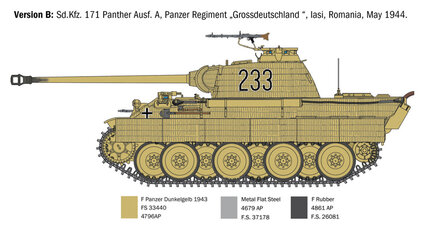 Italeri 270 - Sd.Kfz. 171 Panther Ausf. A - 1:35