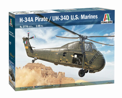 Italeri 2776 - H-34A Pirate /UH-34D U.S. Marines - 1:48