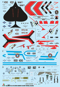 Italeri 2823 - F/A-18F Super Hornet U.S. Navy Special Colors - 1:48