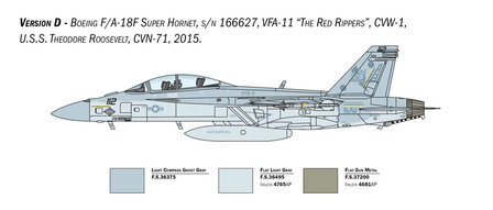 Italeri 2823 - F/A-18F Super Hornet U.S. Navy Special Colors - 1:48