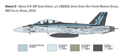 Italeri 2823 - F/A-18F Super Hornet U.S. Navy Special Colors - 1:48