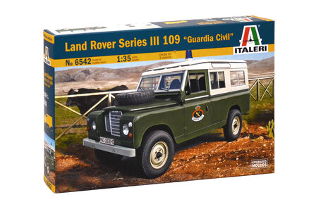 Italeri 6542 - Land Rover SERIES III 109 &quot;Guardia Civil&quot; - 1:35