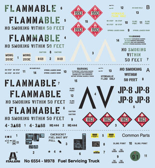 Italeri 6554 - M978 Fuel Servicing Truck - 1:35