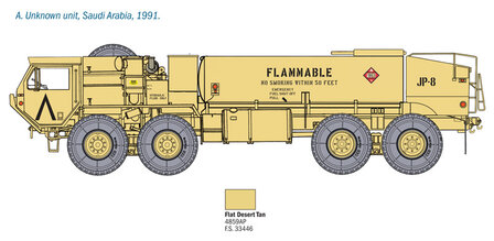 Italeri 6554 - M978 Fuel Servicing Truck - 1:35