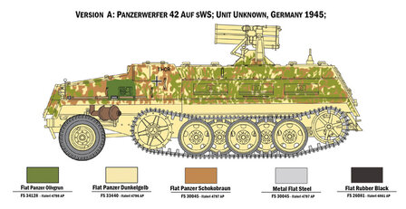 Italeri 6562 - 15 cm. Panzerwerfer 42 auf sWS - 1:35