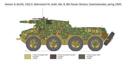 Italeri 6756 - Sd. Kfz. 234/3 - 1:35