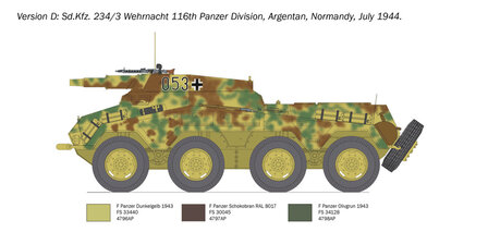 Italeri 6756 - Sd. Kfz. 234/3 - 1:35