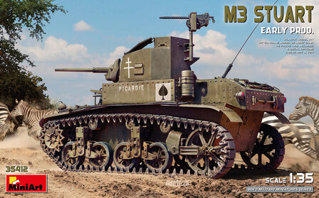 MiniArt 35412 - M3 Stuart Early Prod. - 1:35