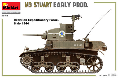 MiniArt 35412 - M3 Stuart Early Prod. - 1:35