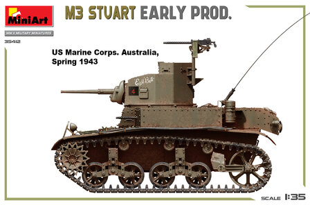 MiniArt 35412 - M3 Stuart Early Prod. - 1:35