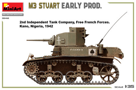 MiniArt 35412 - M3 Stuart Early Prod. - 1:35