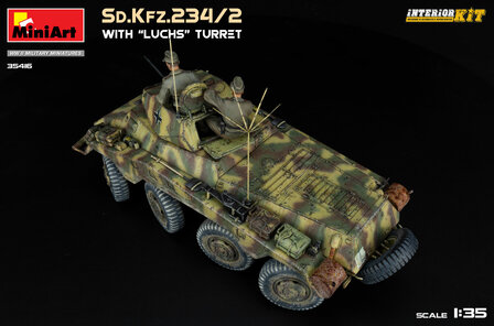 MiniArt 35416 - Sd.Kfz.234/2 With &ldquo;Luchs&rdquo; Turret. Interior Kit - 1:35