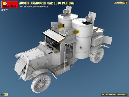 MiniArt 39023 - Austin Armoured Car 1918 Pattern. British Service Dunsterforce. Intererior Kit - 1:35