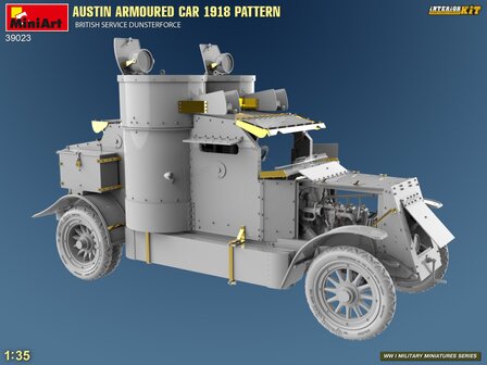 MiniArt 39023 - Austin Armoured Car 1918 Pattern. British Service Dunsterforce. Intererior Kit - 1:35