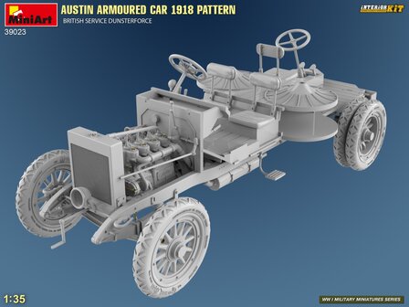 MiniArt 39023 - Austin Armoured Car 1918 Pattern. British Service Dunsterforce. Intererior Kit - 1:35