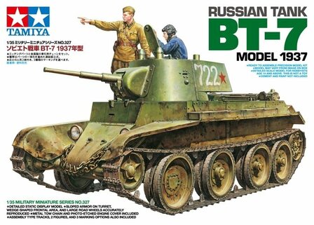 Tamiya 35327 - Russian Tank BT-7 Model 1937 - 1:35