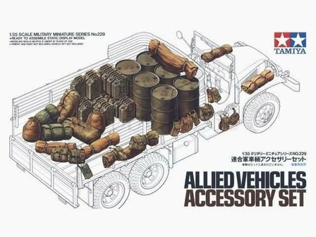 Tamiya 35229 Allied Vehicles Accessory Set