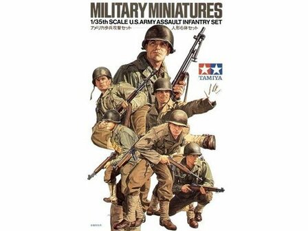 Tamiya 35192 - U.S. Army Assault Infantry Set - 1:35