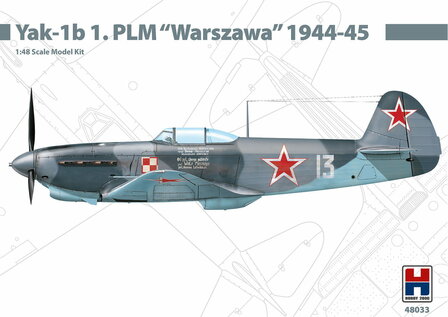 Hobby 2000 48033 - Yak-1b 1. PLM &quot;Warszawa&quot; 1944-45 - 1:48