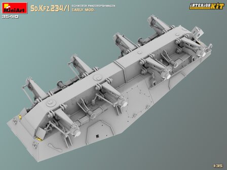 MiniArt 35410 - Sd.Kfz.234/1 Schwerer Panzersp&auml;hwagen Early Mod. - 1:35