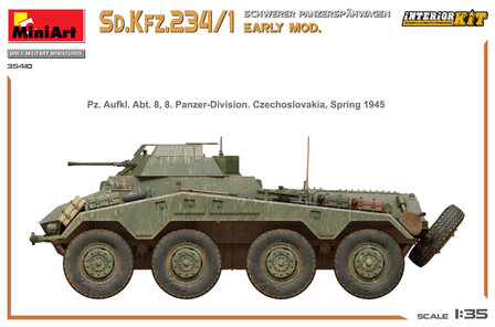 MiniArt 35410 - Sd.Kfz.234/1 Schwerer Panzersp&auml;hwagen Early Mod. - 1:35