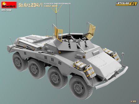 MiniArt 35410 - Sd.Kfz.234/1 Schwerer Panzersp&auml;hwagen Early Mod. - 1:35