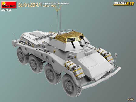 MiniArt 35410 - Sd.Kfz.234/1 Schwerer Panzersp&auml;hwagen Early Mod. - 1:35