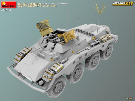 MiniArt 35410 - Sd.Kfz.234/1 Schwerer Panzersp&auml;hwagen Early Mod. - 1:35