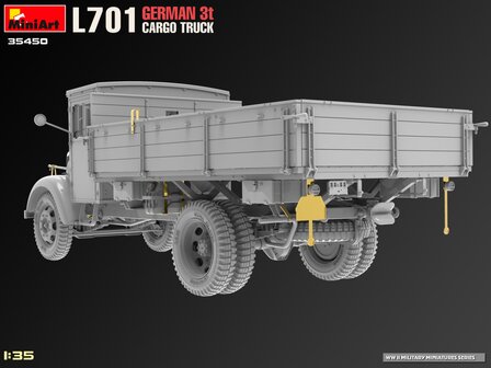 MiniArt 35450 - L701 German 3t Cargo Truck - 1:35