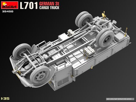 MiniArt 35450 - L701 German 3t Cargo Truck - 1:35